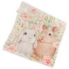 TG81306-2 Easter pillowcases 45x45 1 pc bunnies spring flowers