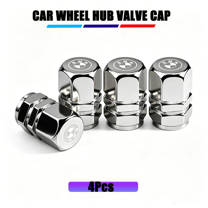 4Pcs Car Wheel Valve Air Core Cap Auto Tire Accessories For BMW X1 X3 X4 X5 E46 E90 F20 E60 E39 F10 M1 M2 M3 M5 M6 E87 M E36 pdsh39