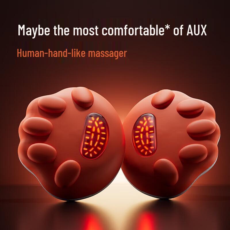 AUX Lumbar & Back Heat Massager