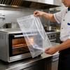Pulitore Forno a Mani Libere Sacchetto Pulitore Griglie Forno Sacchetti Riutilizzabili per Griglie Forno Sgrassatore a Prova di Perdite Pulitore Griglie Senza Strofinare