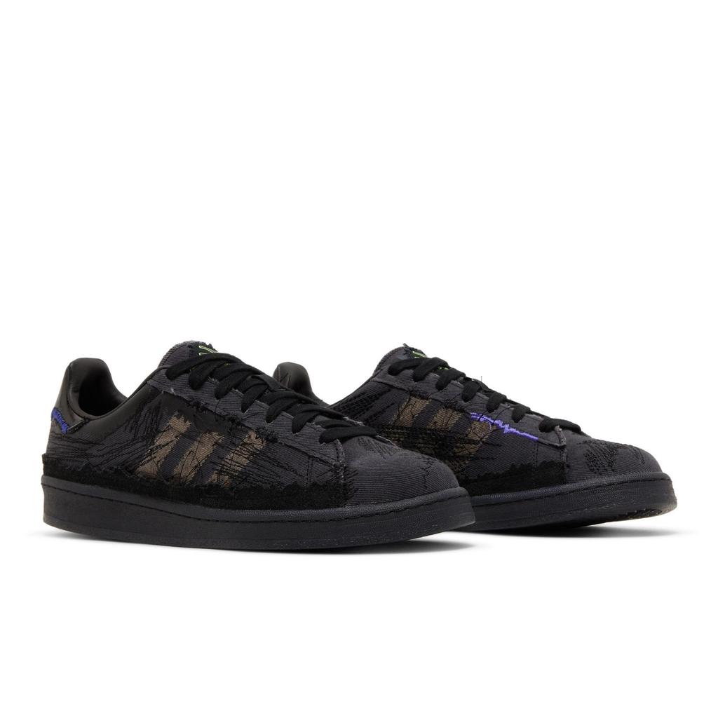 adidas Campus 80s 'Black' (Unisex) Core Black / Core Black / Core Black Skateboard Shoes GX8433