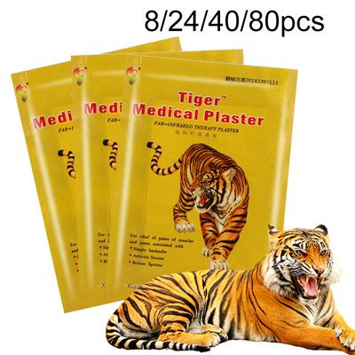 8/24/40/80pcs Tiger Balm Analgesic Patch Body Joint Rheumatoid Pain Relief Plaster Muscle Sprain Medicine Sticker
