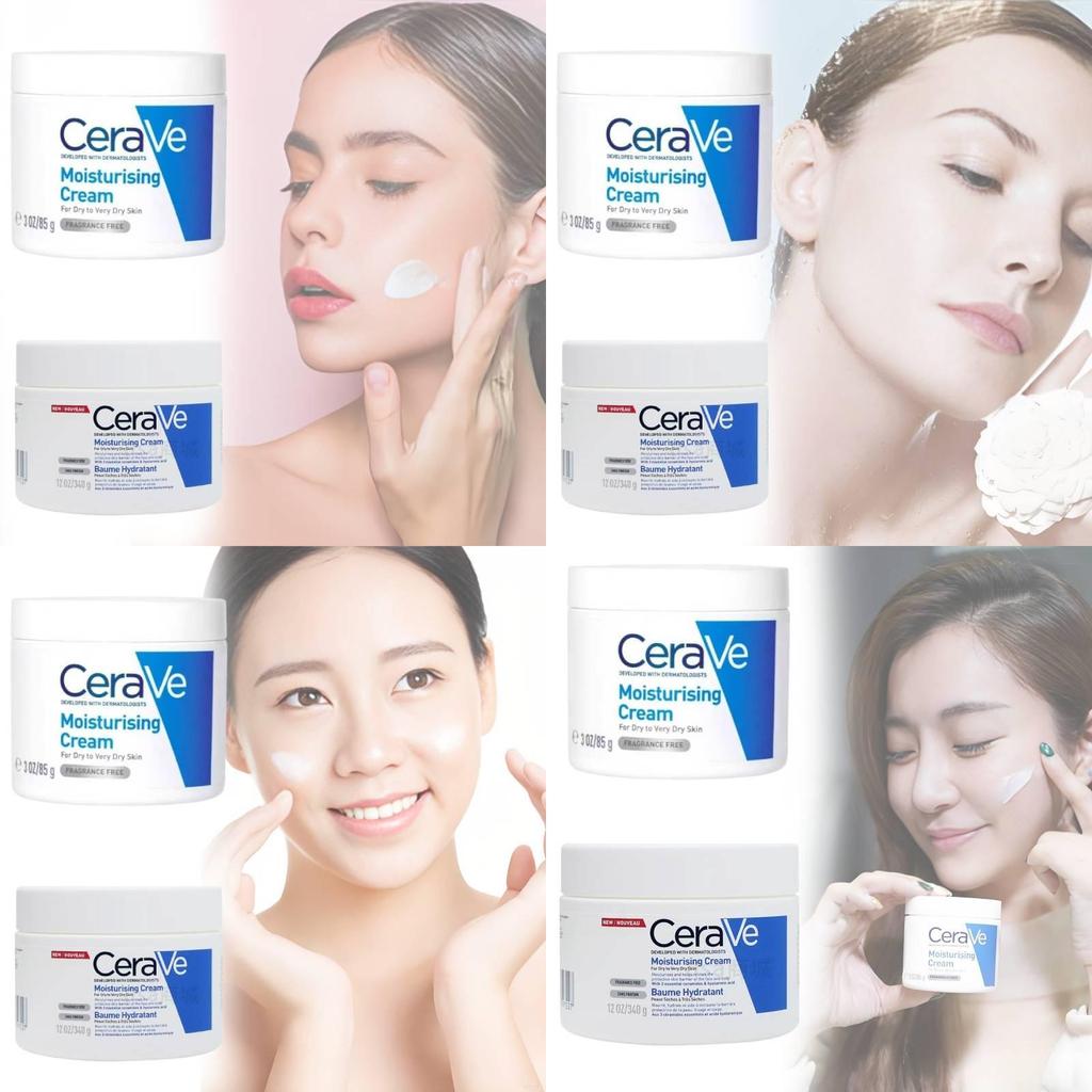 Cerave Feuchtigkeitscreme 85g 340g 454g Luxuriöse Feuchtigkeit Für Alle Hauttypen