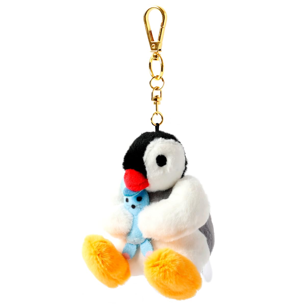 [Many a Little] Pingu Plush Mascot Key RingKeychain Ball Chain (Pinga (Rabbit))