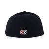 New Era Cap 59FIFTY Seattle Mariners MLB COOPERSTOWN KELLY GREEN BOTTOM FITTED CAP Navy SEATTLE MARINERS Cooperstown Hat 5950 Sz 7-38 [Used]