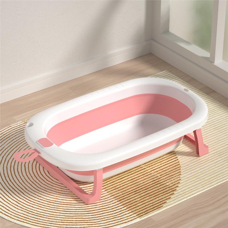 Adjustable Baby Bath Tub with Temperature Sensor