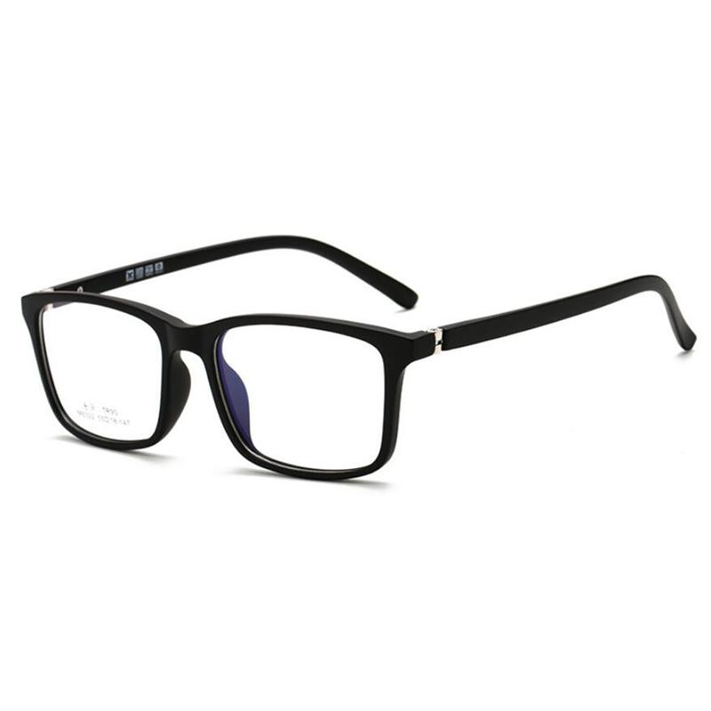 

Big Frame Square Myopia Eyewear Female Male Stylish Anti-blue Light TR90 okulary korekcyjne 0 -0.5 -0.75 -1.0 Up To -6.0 0