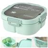 Food Grade Lunch Box Lock Design Student Bento Box High Capacity Heat Resistant Kids Food Container  Store Lunch