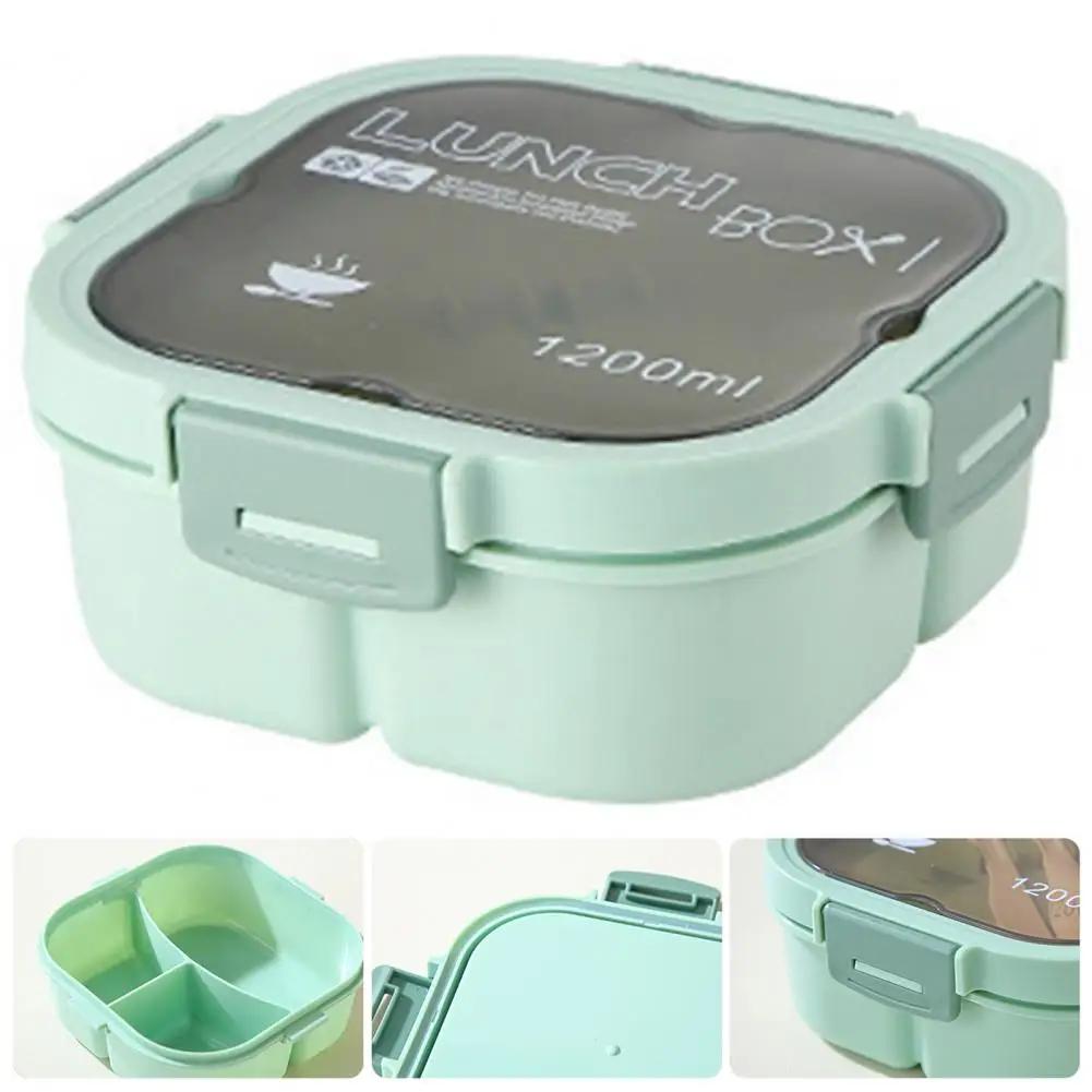 Food Grade Lunch Box Lock Design Student Bento Box High Capacity Heat Resistant Kids Food Container  Store Lunch