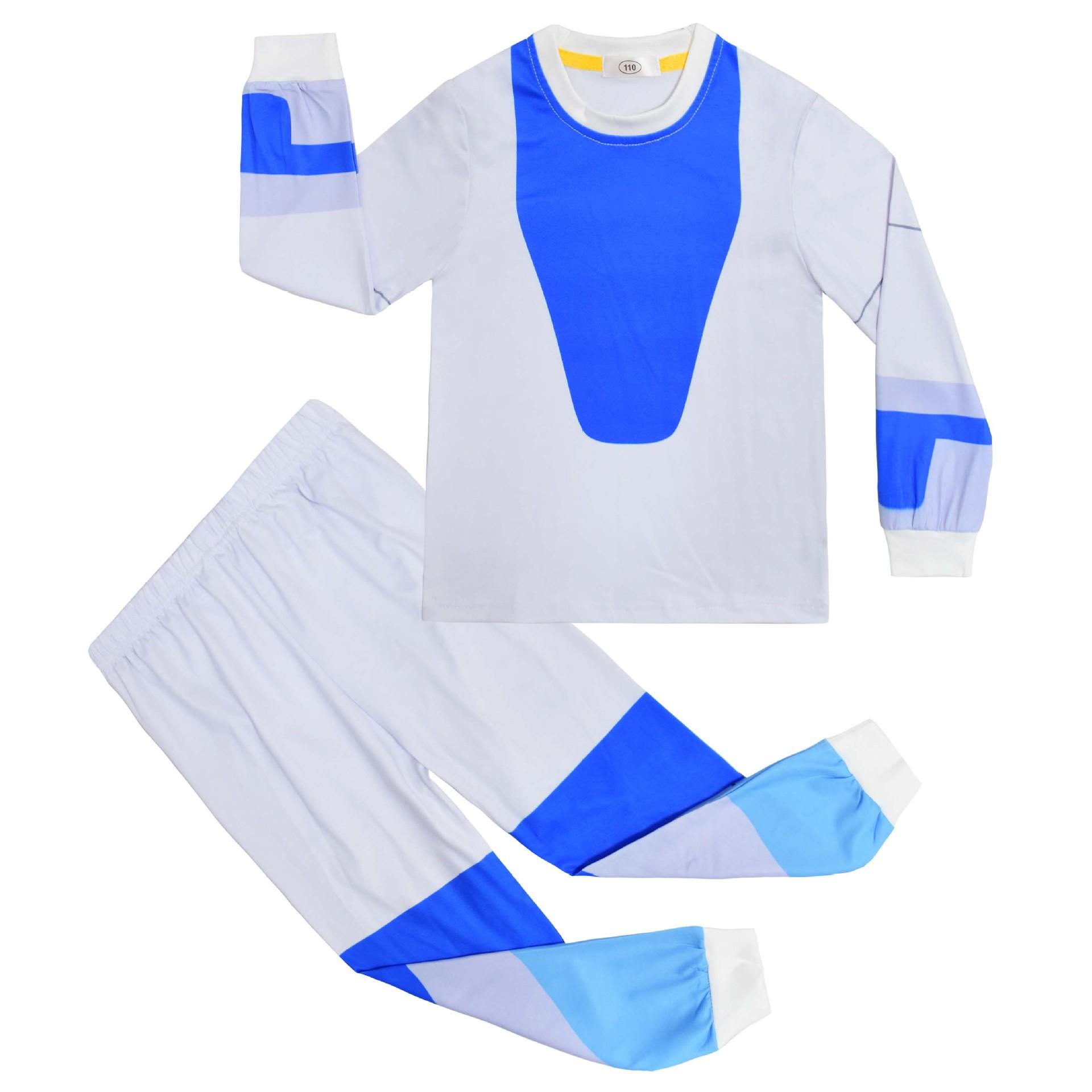 

Dress Up Clothes, Universe Robot Printed Clothes, Children S Loungewear Long-Sleeved Set Two-Piece Set 81098 100