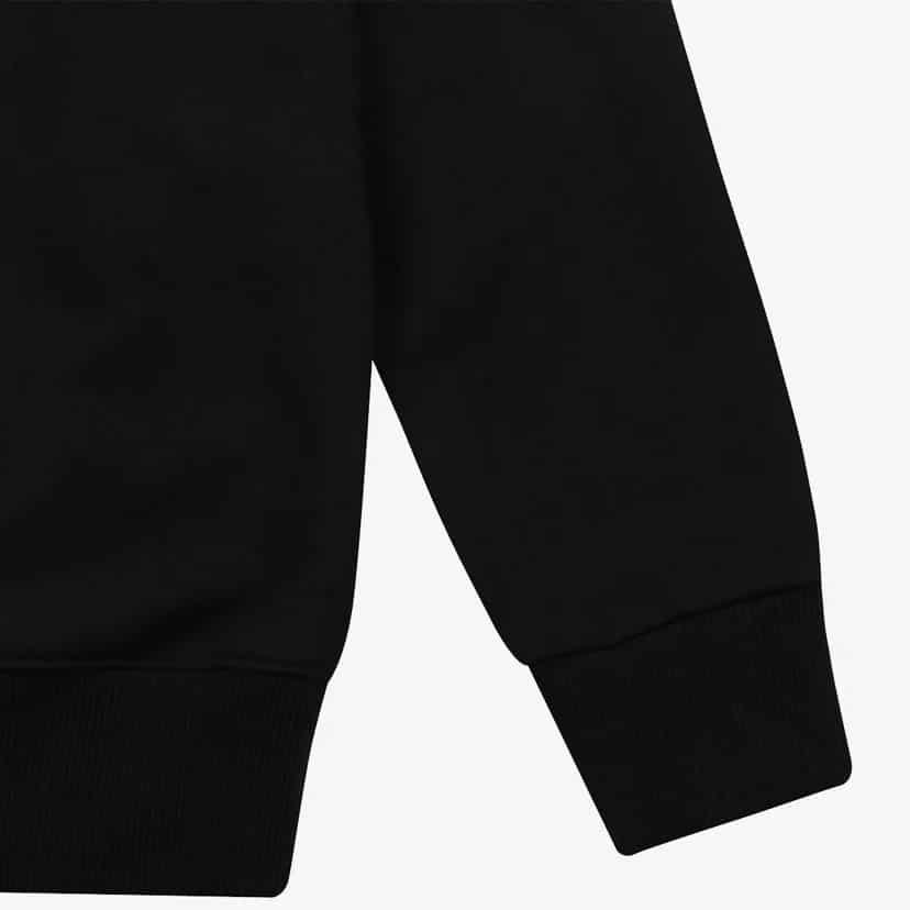 MLB Old Flower Sweatshirts Unisex Black Crew Neck Moderate Regular 31MTM2111-50L