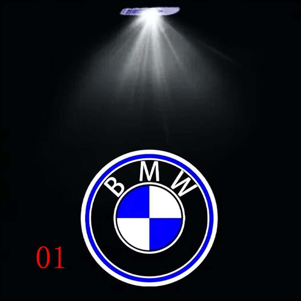 For BMW M 2pcs For BMW Welcome Light Car Door Logo Projector Lamps E90 E91 F20 E92 E93 E60 E61 F10 F07 E63 E64 F12 F13 F30 E87 F20