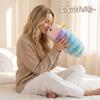 Plush Caterpillar Toy Soft Stuffed Insect Animal Pillow for Kids and Adults Cuddly Gift for Bedroom Living Room Nursery Decor
