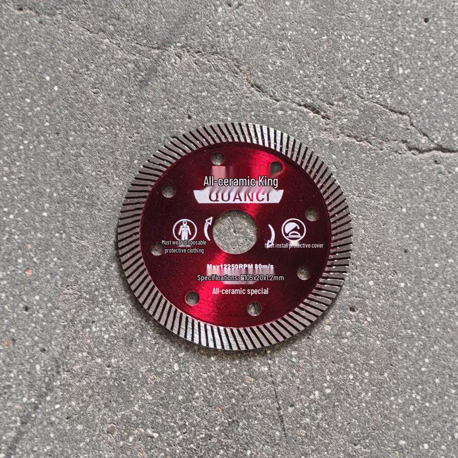 Ultra-Thin Diamond Saw Blade for Cutting Porcelain, Vitrified Tiles, and Stone