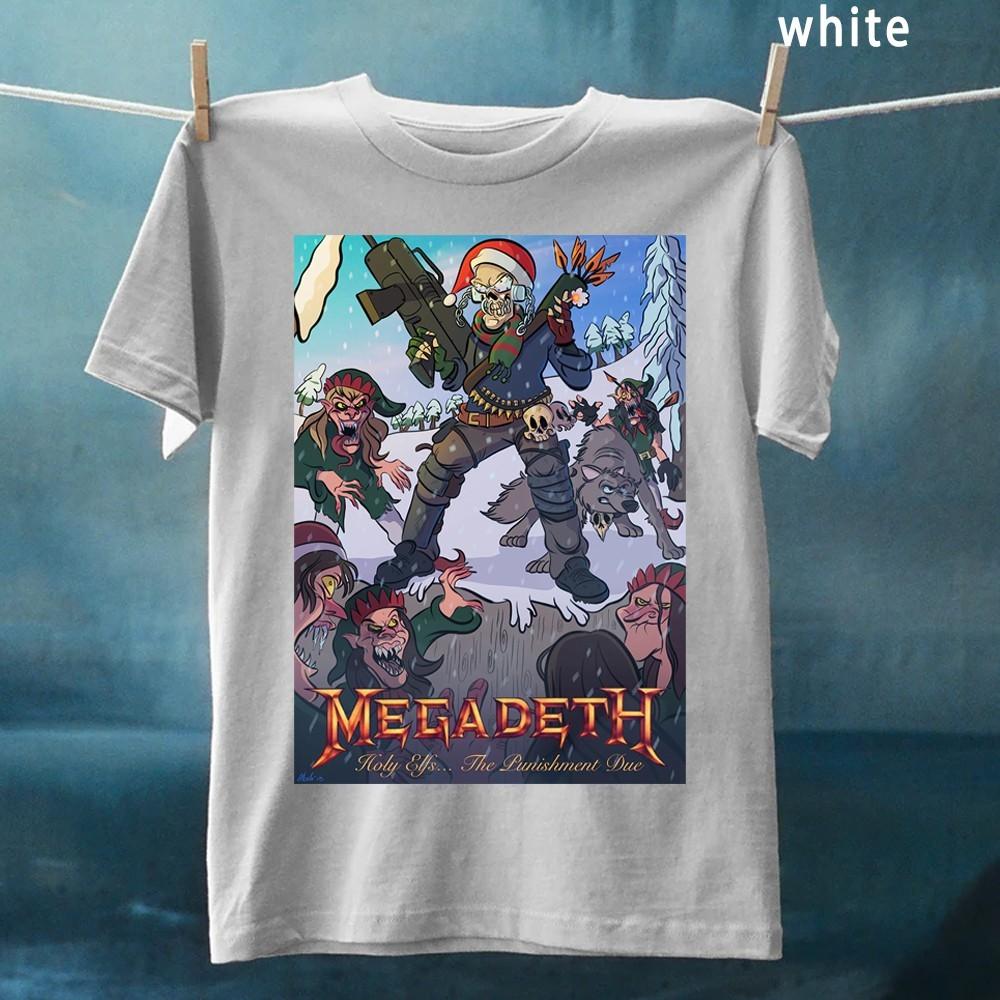 Merry Christmas Megadeth Gift Funny Unisex S-235XL 24D656 Unisex T-Shirt L