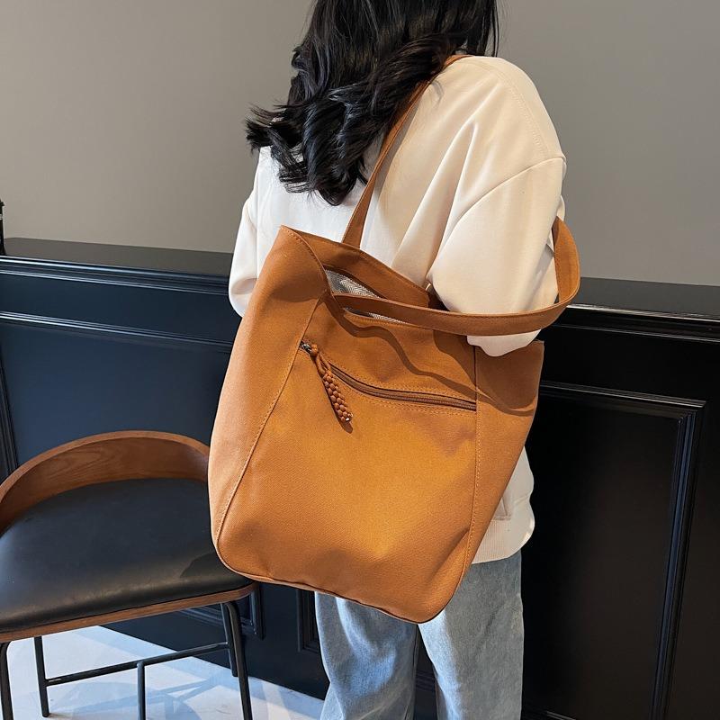 Canvas bag women's new bag shoulder bag handbag large capacity tote bag cloth bag cloth bag canvas bag