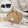 Japansk Lunchväska För OL-kvinnor Termoisolerad Matlåda Tote Kylväska Handväska Vattentät Bento-påse Kontorsmat Axelväskor