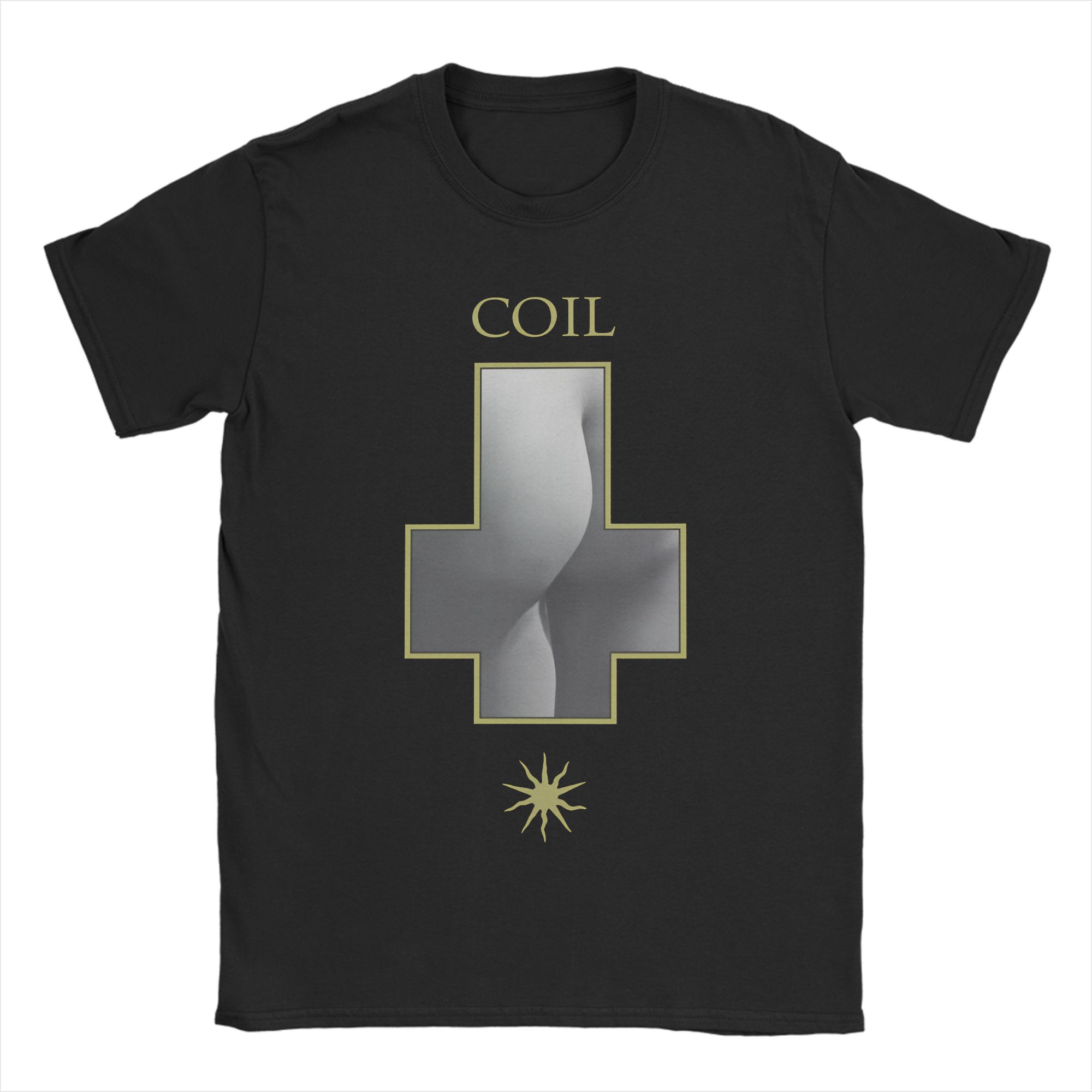 

Coil Scatology Album T-Shirt Summer Vintage T-Shirts Pure Cotton Fashion Tee Shirt For Man Casual Tees 5XL різнокольоровий