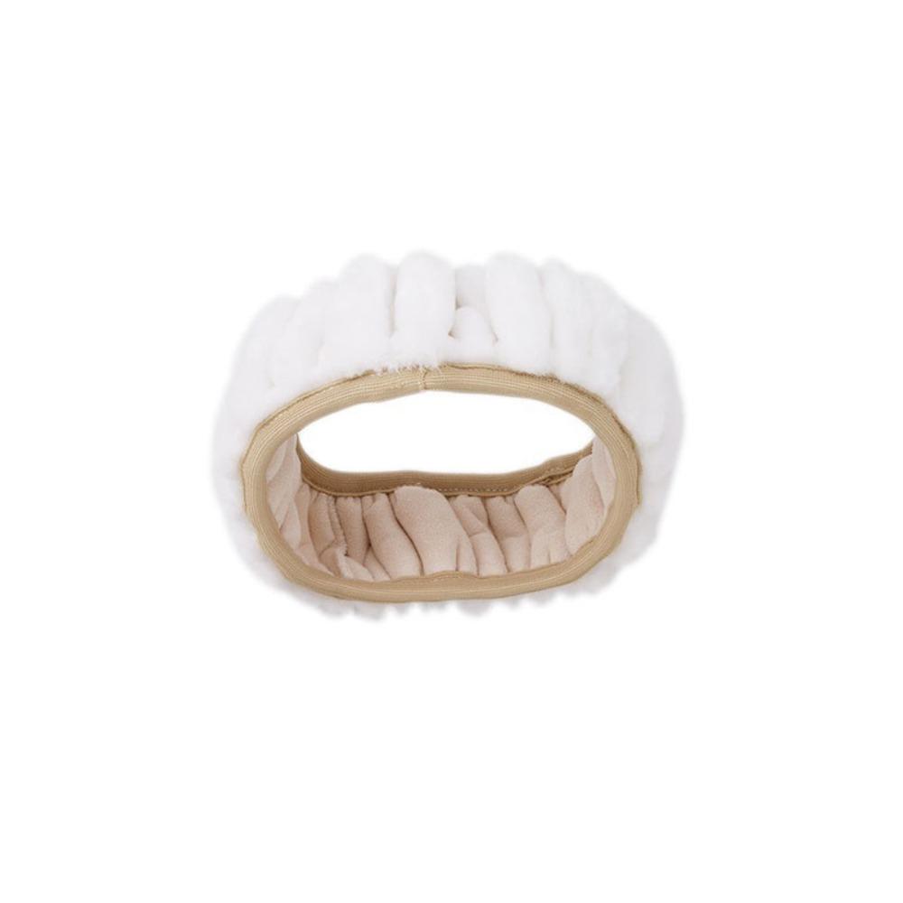 3 Pcs New Plush Car Steering Wheel Cover Warm Soft Car Accessories Winter Thickened Car Handle Cover For 14.5-15 INCH