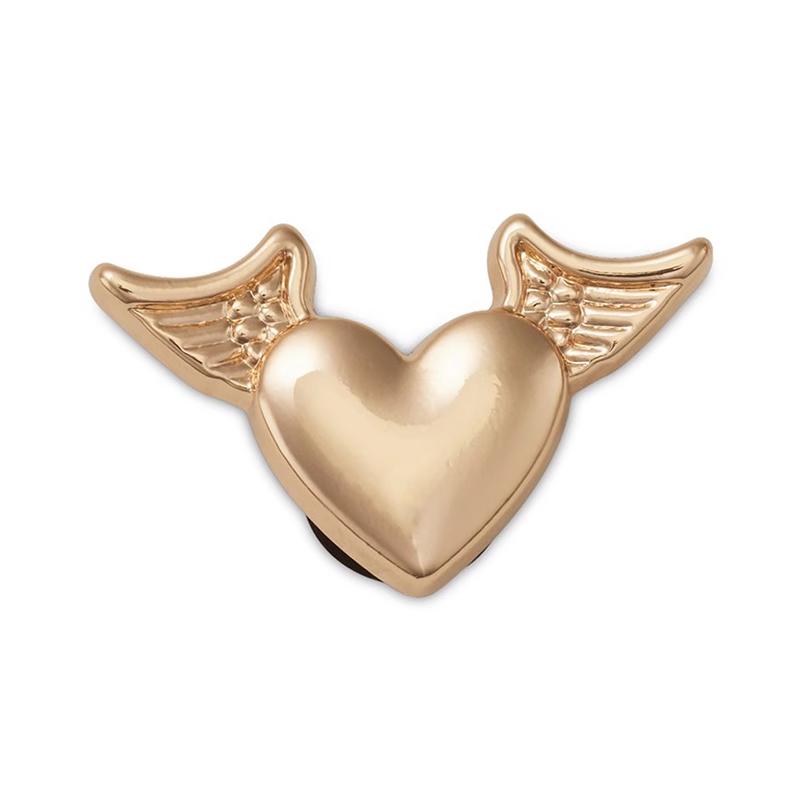 

Crocs Туфли Женские из Цинкового Сплава с Крыльями-Сердцами Золотые 10014170 F