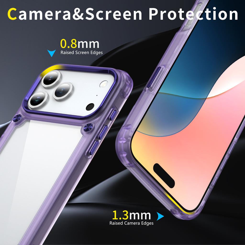 Mobile Phone Case Transparent Airbag Anti-fall Liquid TPU for Apple 16ProMax/15/14/13 for IPhone17 Mobile Phone Case