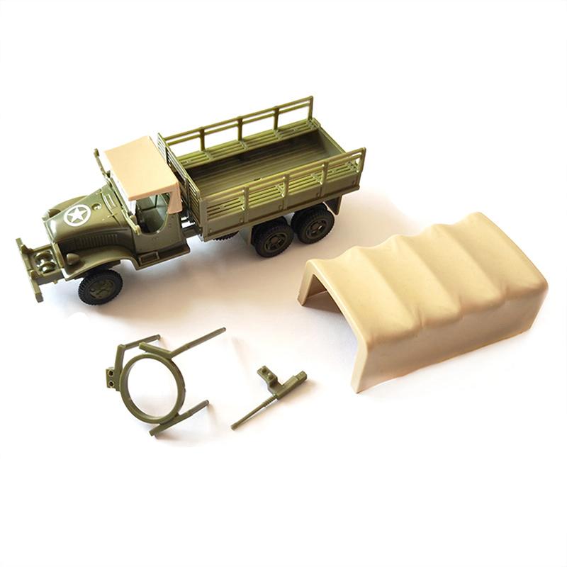 4D Model 1/72 Jimsy Allied Truck Cckw353 Off-Road Vehicle Glue Free Assembly Model Military Toy Car