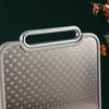 DESLON Double-Sided Antibacterial Stainless Steel Cutting Board