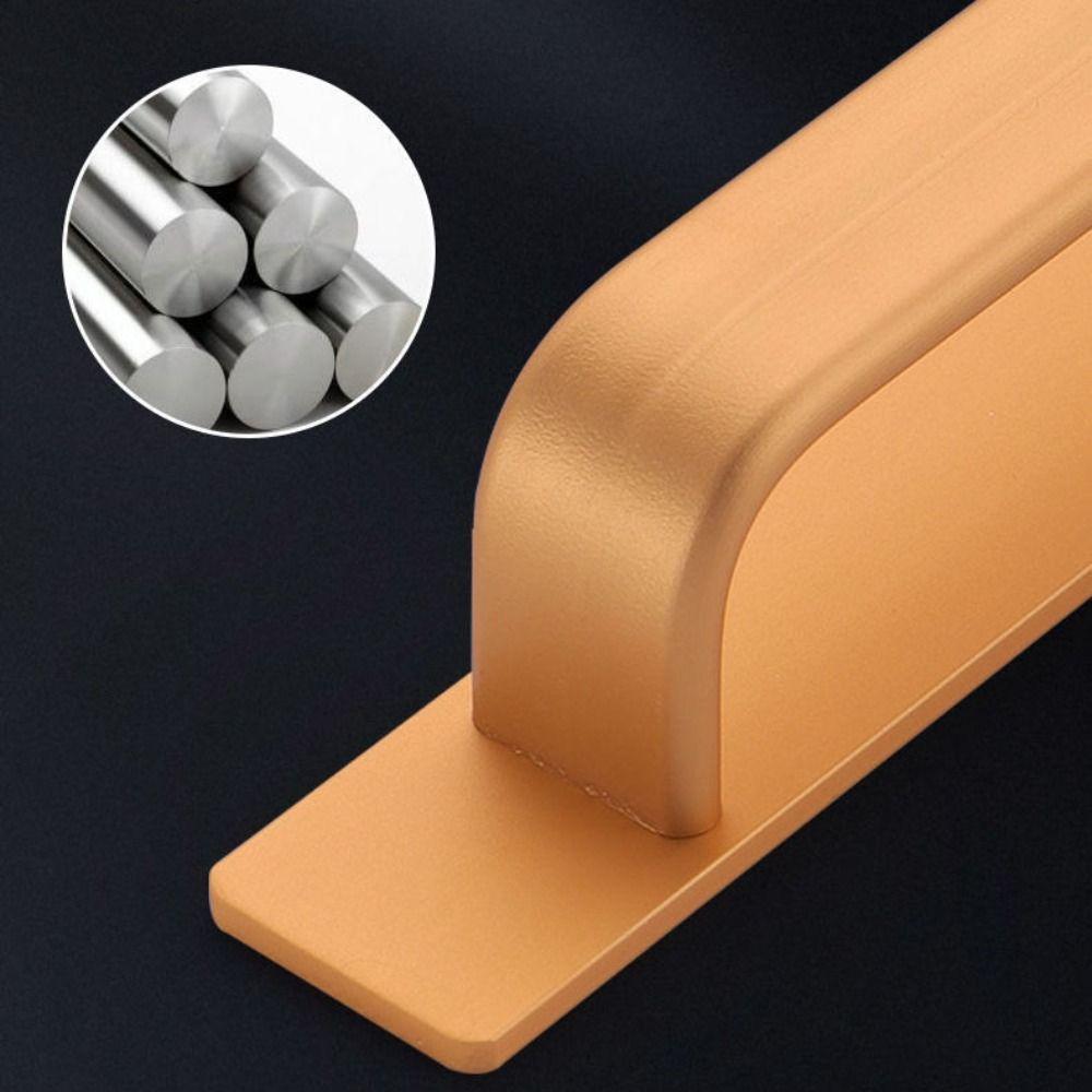 Practical Closet Knob Waterproof Window Handle Simple Punch-free Door Handle Window