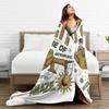 Bookish Project Hail Mary Eridani-Rocky Flannel Fashion Blankets  Funny Throw Fashion Blanket for Bedspreads 150*125cm Super Soft