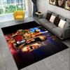 Klasyczna Gra Retro Metal Slug Dywanik Obszarowy dla Gracza, Dywan do Domu Salon Sypialnia Sofa Wycieraczka Dekoracyjna, Mata Podłogowa Antypoślizgowa do Zabawy dla Dzieci
