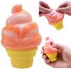 Ice Cream Squeeze Squishy Toy Anti-Anxiety Stretchy Slow Rising Creative Sensory Toy Stress Relief Squeeze Object