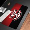 FLAMENGO Shield Emblem mouse pad, rubber base, esports desk mat, mouse pad for gamers and office use, gaming desk , easy to clean mat