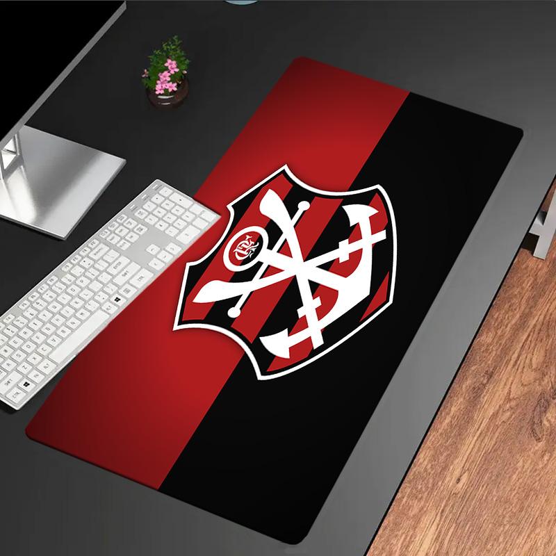 FLAMENGO Shield Emblem mouse pad, rubber base, esports desk mat, mouse pad for gamers and office use, gaming desk , easy to clean mat
