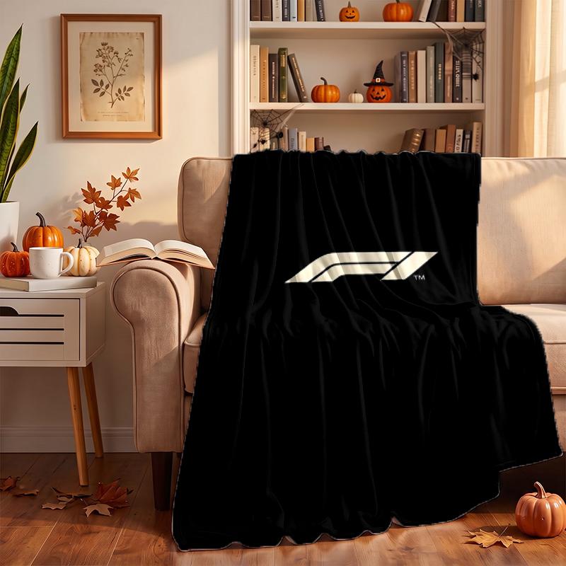 F1 Custom Flannel Blankets Soft Warm Cozy Throws for Home Decor Holiday Gifts