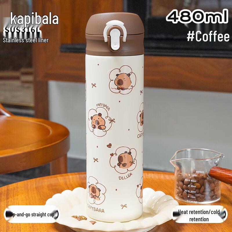 Diller Capybara Insulated Water Bottle