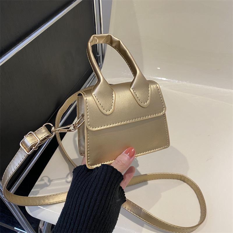 Mini Small Bag Women's Bag 2025 Summer New Korean Version of Versatile Handbag Foreign Style Shoulder Shoulder Bag Lipstick Bag