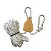 Reflective Outdoor Tarp Rope Pulley Tensioner for Camping Tent
