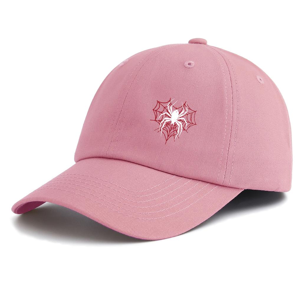 1pc Spider Print Baseball Cap for Adults,Minimalist Retro Style Casual Soft Adjustable Dad Hat,Perfect for Daily Wear,outdoor