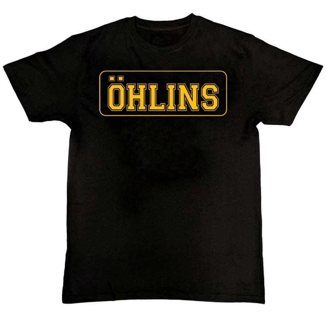Men s and Women s T-shirts Ohlins Vintage Shock Suspension Retro Logo Graphic T-Shirt S M L XL 2 3 4 XL XXL
