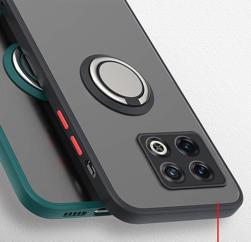 Für OnePlus 11 Hülle Hart-PC Mit Ring Magnetisch Schutzhülle Rückseite Für OnePlus 10 Pro 10T One Plus 11 Handyhülle