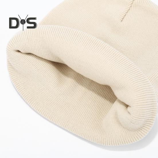 3 pezzi/set donne inverno caldo maglia cappello guanti sciarpa set foderato in pile touchscreen doppio strato berretto termico collo guanti set