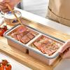 New 2/3/4 Grid Lunchbox Wheat Straw Microwave Picnic Storage Boxs Durable Dinnerware Lunch Box For Adult Lunch Container