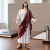 Hand Painted Jesus Christ Figurine 1/6 Scale Figure Sacred Heart Jesus Statue for Home Decor Religious Gifts Collection