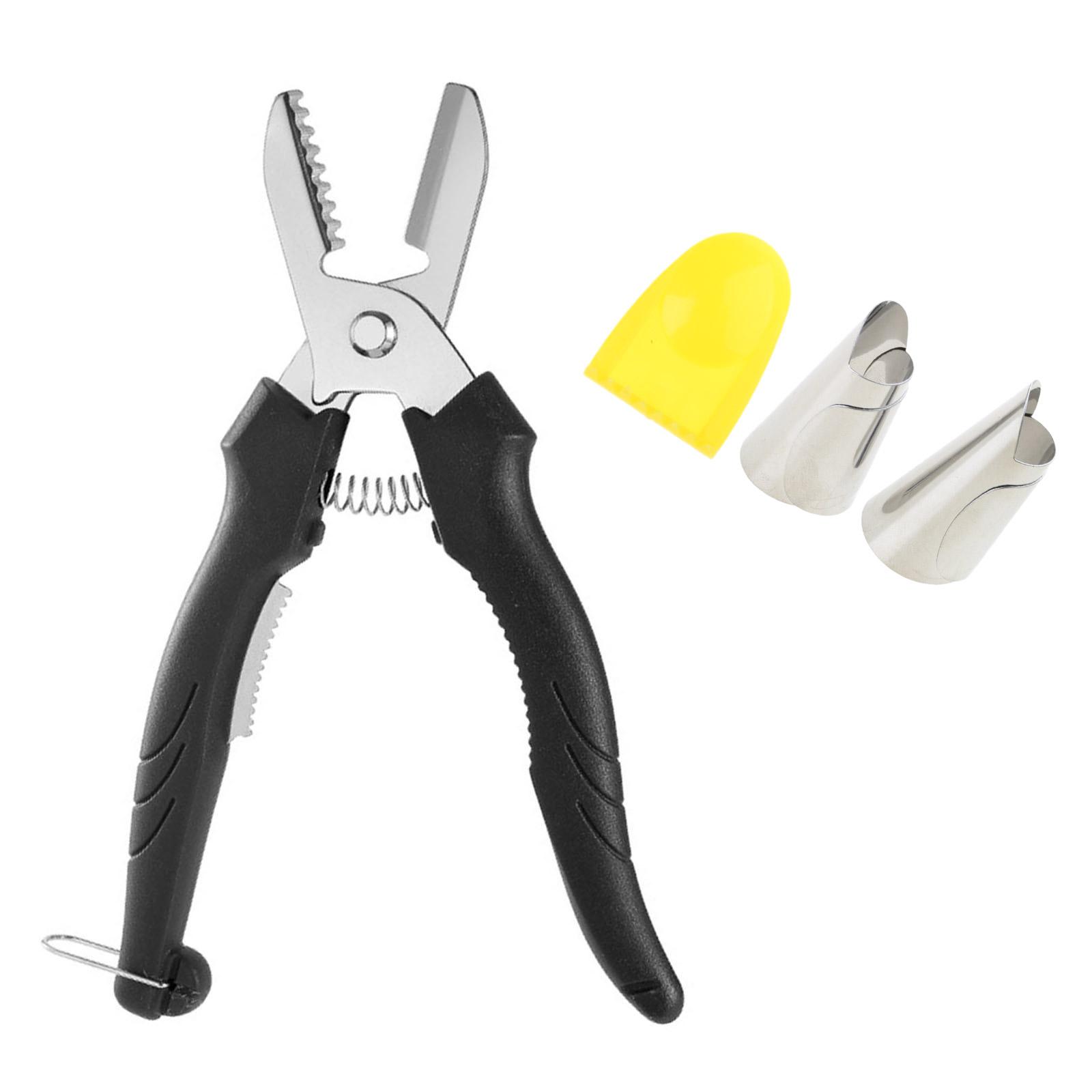 

Многофункциональная орехоколка Инструмент для очистки каштанов Прочная открывалка для каштанов с острым лезвием для быстрого удаления скорлупы чёрный