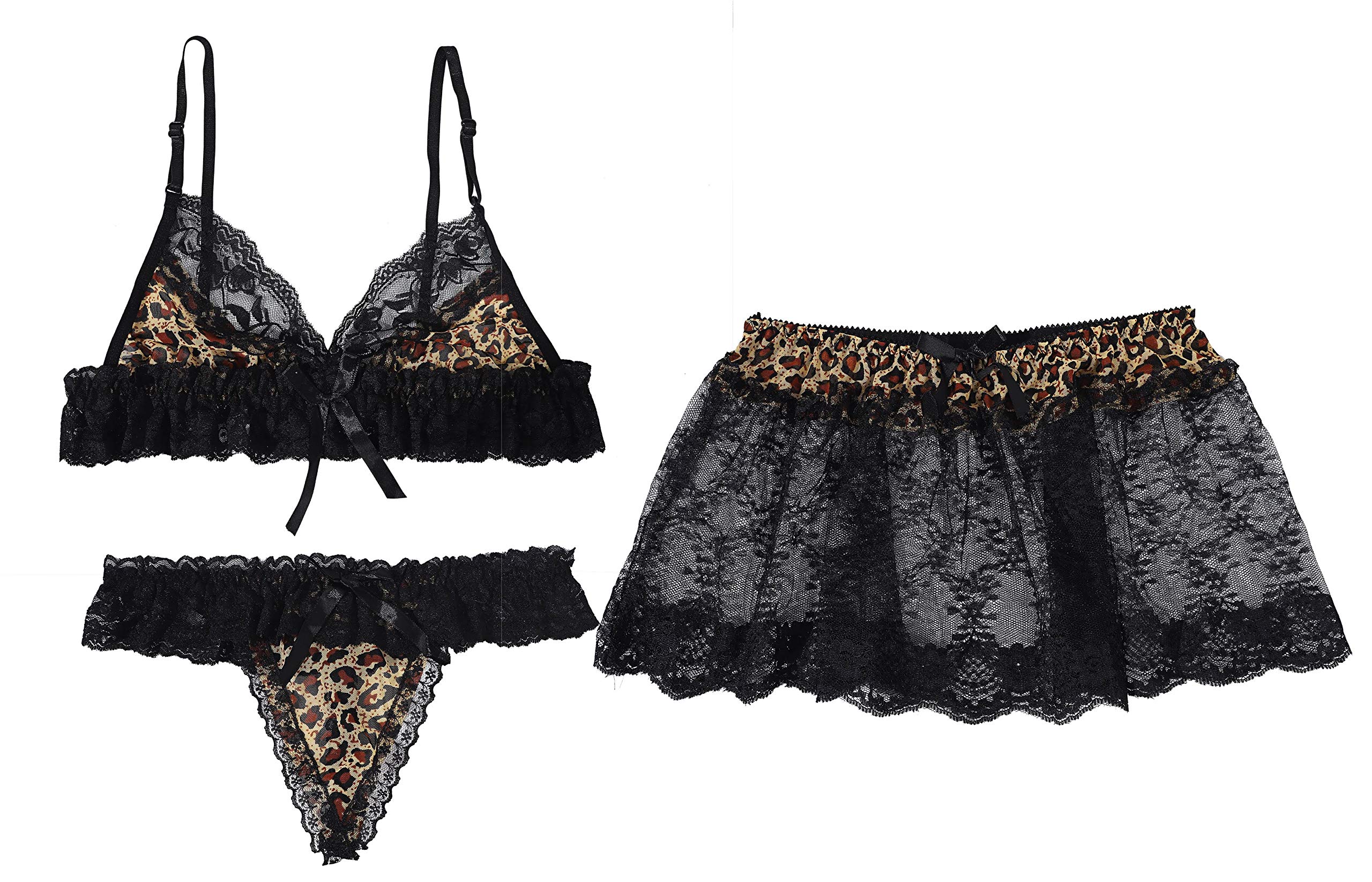 

Комплект сексуального нижнего белья размера XXXL с леопардовым принтом, размер TOKYO GOODS MARKET [PureAribon] кружево, мужской вариант в наличии, (Леопардовый рисунок)