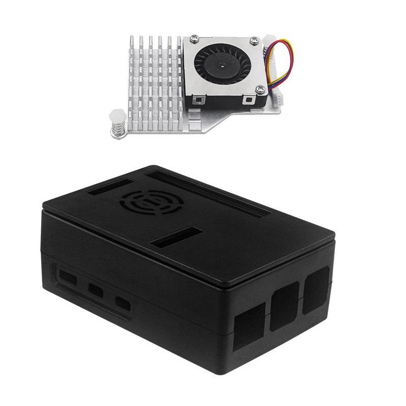 Raspberry Pi 5th Gen ABS Protective Heatsink Case for Pi5 5B with 3.5" Display Compatibility