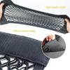 Red de almacenamiento para coche, malla elástica de bolsillo, pegatina elástica mágica, malla universal para maletero, bolsa de asiento, bolsillo, organizador para coche