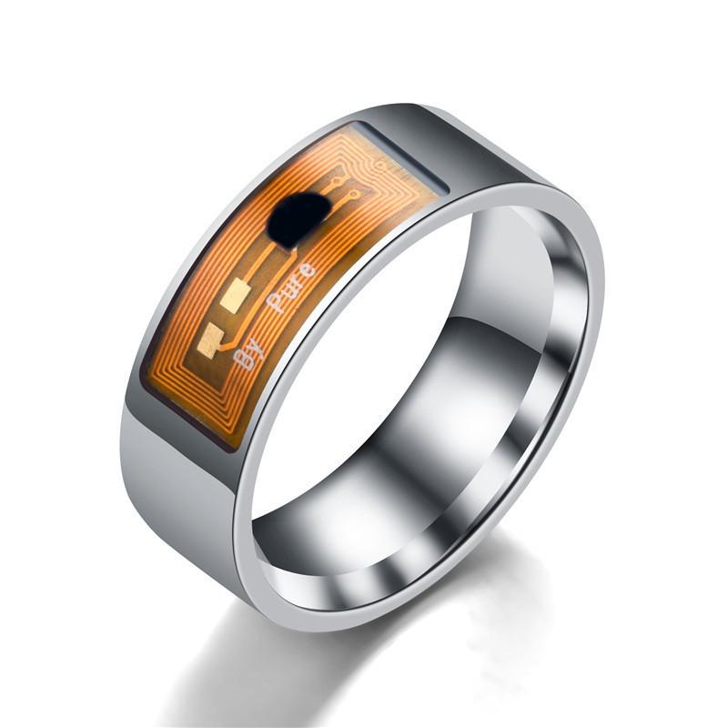 

Nfc Smart Ring Stainless Steel Wearable Jewelry For Men And Women 6