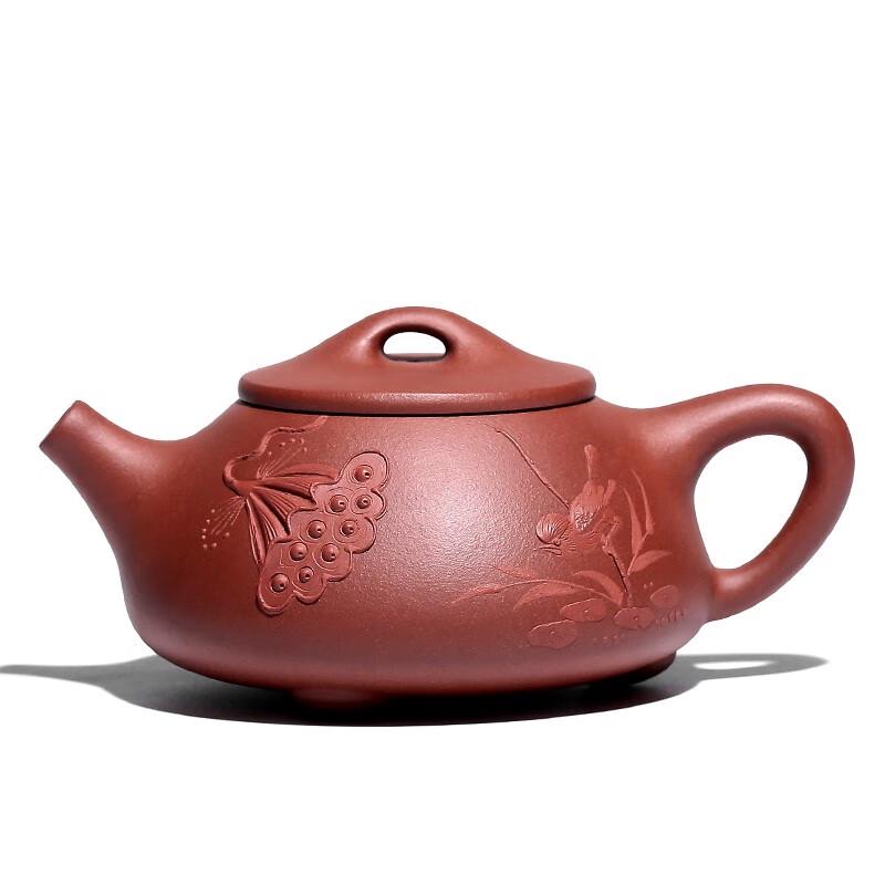 Gold Inlaid Jade Jingzhou Mud Painted Shiliao Teapot
