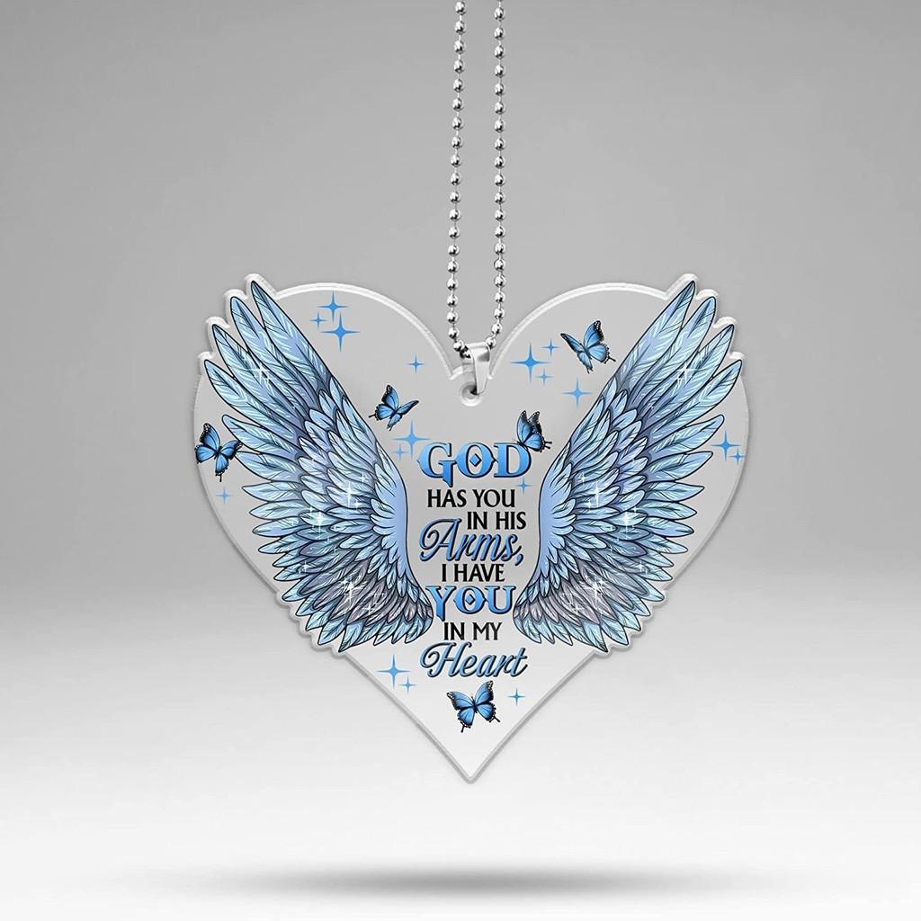 

Стильное акриловое зеркало заднего вида Аксессуары Игривый мультяшный памятный подвесной элемент 1